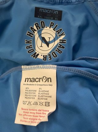 Completo calcio Napoli Macron Lete XL
