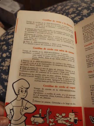 Por aquí la buena cocina...