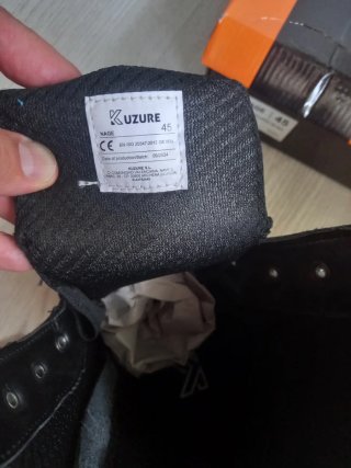 Botas Tácticas Negras Talla 45