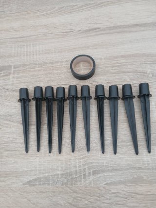 Estacas de plástico