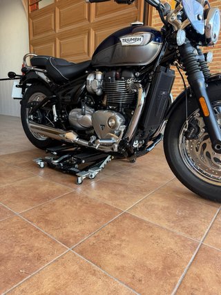 Triumph Bonneville Azul/Plata
