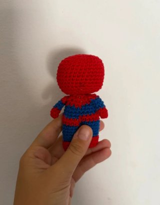 Spider-Man Amigurumi Fatto a Mano