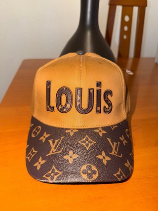 Gorra Louis Vuitton Beige y Marrón
