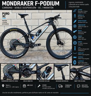 Mondraker F-Podium Carbon DC RR 2022