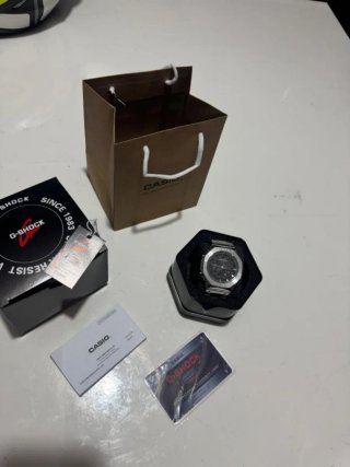 Casio G-Shock Reloj Negro/Plateado