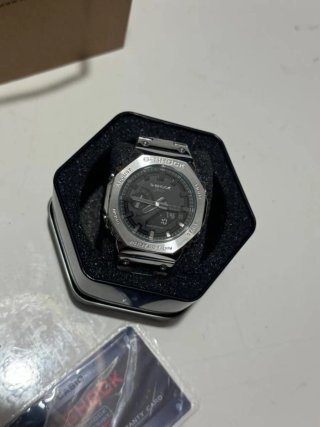 Casio G-Shock Reloj Negro/Plateado