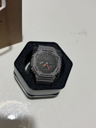 Casio G-Shock Reloj Gris Naranja