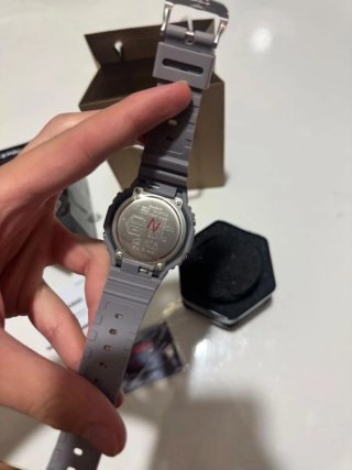 Casio G-Shock Reloj Gris Naranja