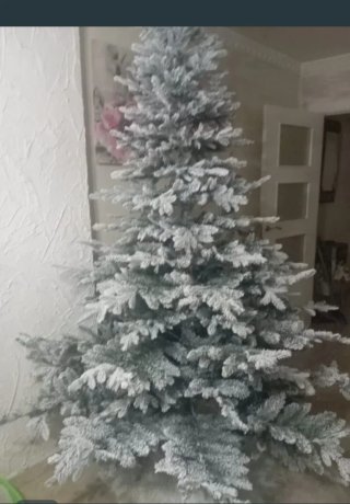Árbol de Navidad Nevado Baqueira El Corte Inglés