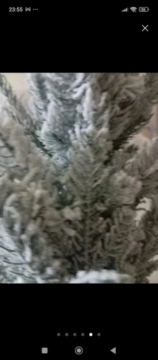 Árbol de Navidad Nevado Baqueira El Corte Inglés