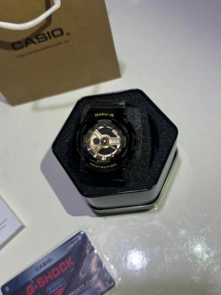 Casio Baby-G G-Shock Negro/Dorado
