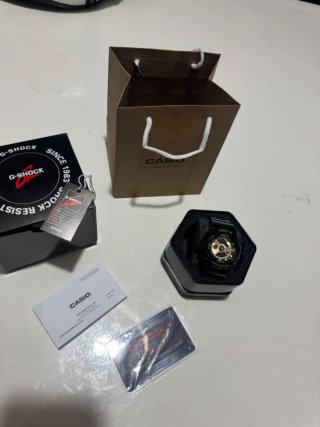 Casio Baby-G G-Shock Negro/Dorado