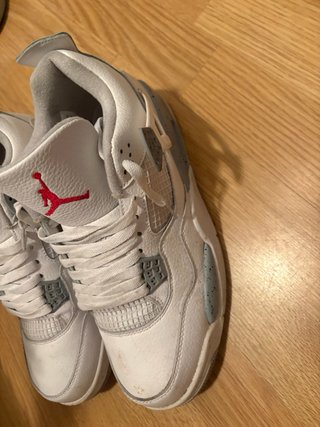 Jordan 4 Blanco Gris
