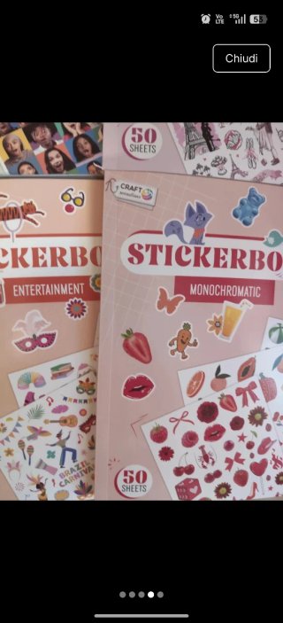 Stickerbook Entertainment & Monochromatic