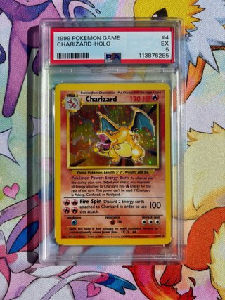 Charizard Holo 1999 PSA 5