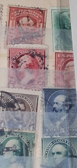 Lote Sellos Antiguos Alemania y USA