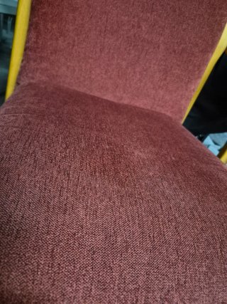 Poltrone da ufficio o conferenza in legno imbottite