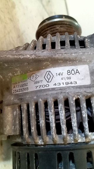 202244 7700431943 alternador renault megane 1.9 dt