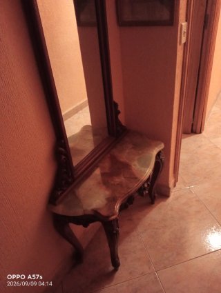 Consola d'ingresso con specchio