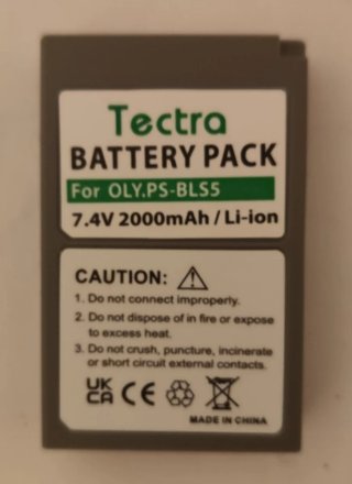 Batería BLS-5 para cámaras Olympus