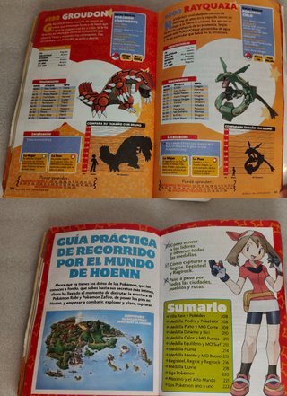 🇪🇸 Manual Entrenador Pokémon Rubí Zafiro