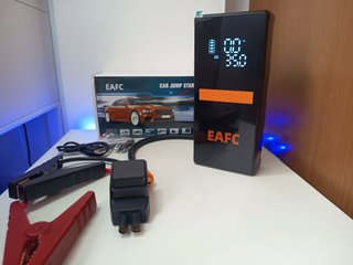 ARRANCADOR DE COCHE E INFLADOR DE RUEDAS PORTATIL