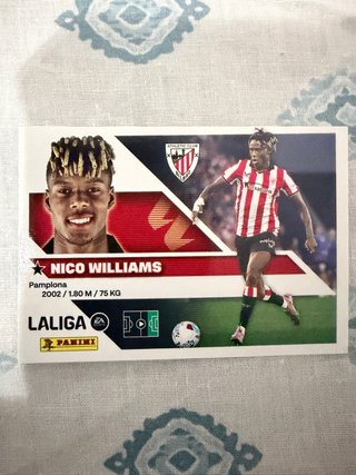 Cromo Nico Williams LaLiga Panini 2022-23