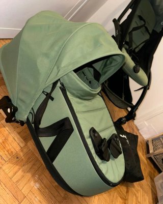 Silla Yoyo Babyzen + Capazo Verde