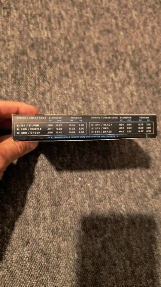 Cuerdas Guitarra D'Addario EXL120-3D