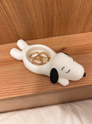 Joyero Snoopy Blanco y Negro