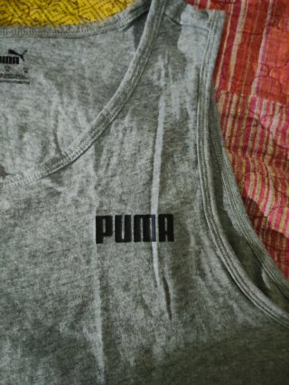 Camiseta Tirantes Puma Gris Talla M