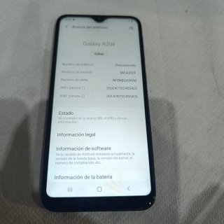 Samsung Galaxy A20E Azul Marino