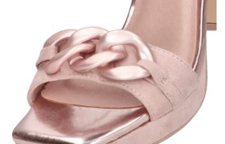 Sandalias Ménbur Rosa Nude Talla 39