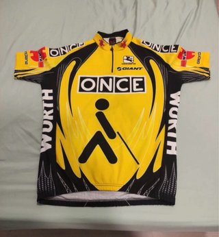 Maillot Ciclismo ONCE GIANT Amarillo
