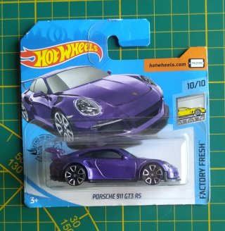 Porsche 911 GT3 RS Hot Wheels Roxo