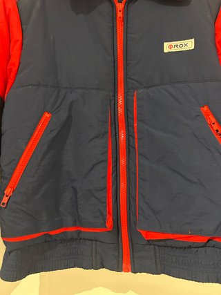 Chamarra Rox Azul y Roja vintage nunca usada nueva