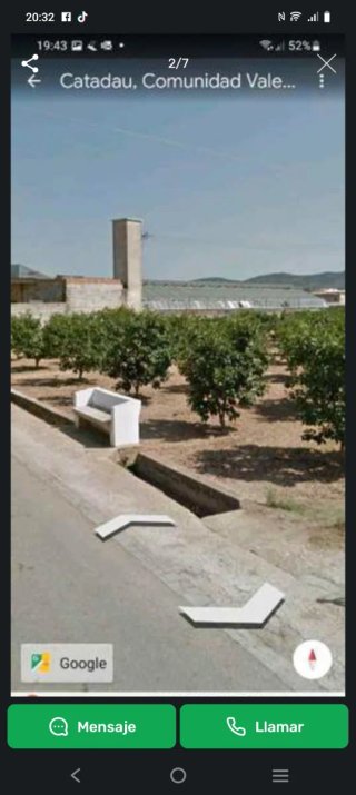 Vivero acristalado 2000mts /depósito  agua130000L.