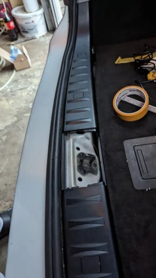 Tapa Cerradura Maletero BMW E91