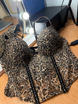 Corsé leopardo 95B A ESTRENAR