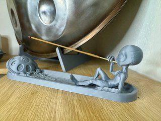 Porta Incensi Handpan Alien Ufo