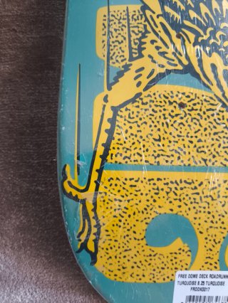Tabla skate Free Dome Roadrunner Turquoise