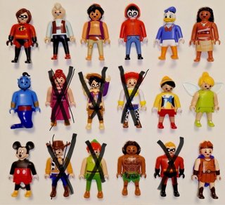 Figuras Playmobil Disney Kinder