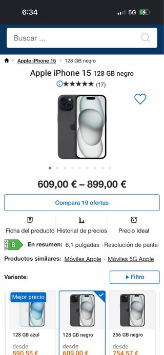 iPhone 15