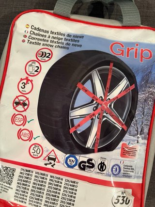 Cadenas textiles Nieve Grip