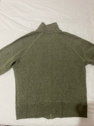Cardigan Woolrich Verde Oliva