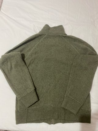 Cardigan Woolrich Verde Oliva