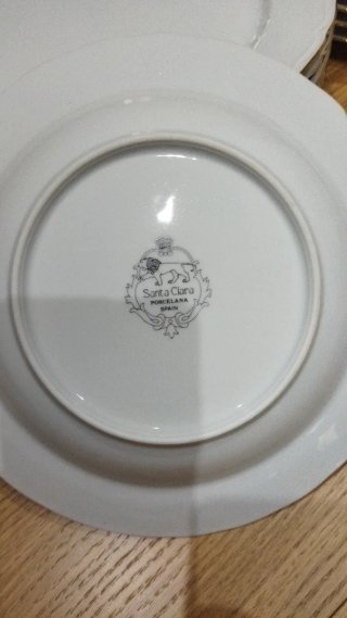 Vajilla Santa Clara Porcelana España