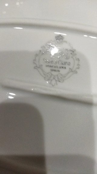 Vajilla Santa Clara Porcelana España