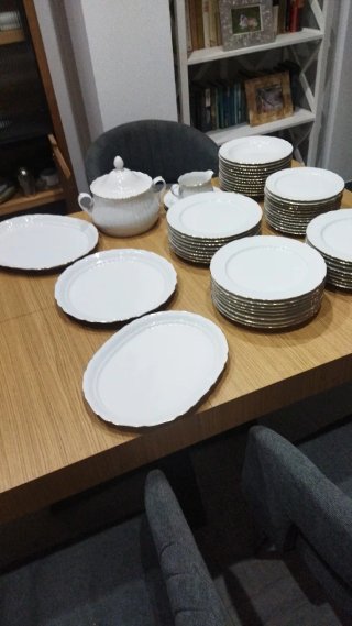 Vajilla Santa Clara Porcelana España
