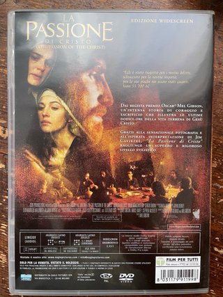La Passione di Cristo DVD Mel Gibson